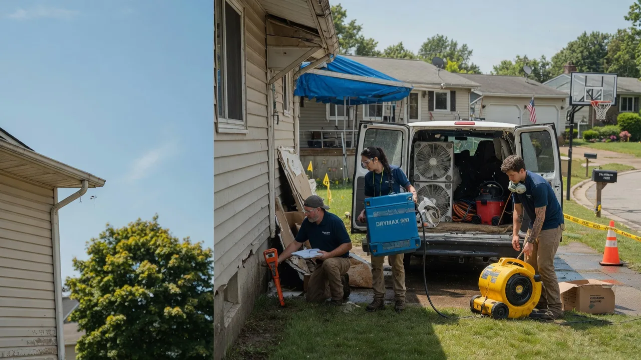 Ceiling Leak Cleanup in Washburn, WI near me